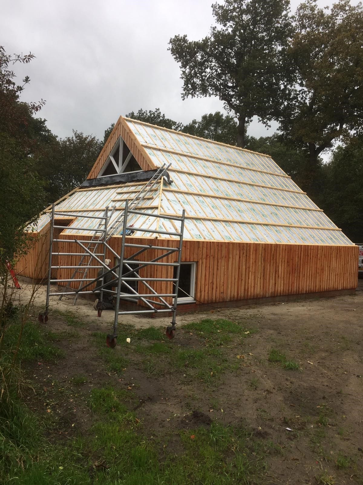 Bouw volledig geïsoleerde schuur | Yde